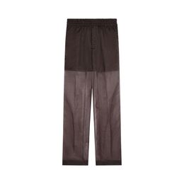 Dries Van Noten: Прозрачные брюки 