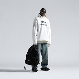 Balenciaga: Непромокаемые джинсы 