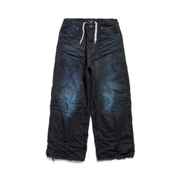 Balenciaga: Тёмные брюки 