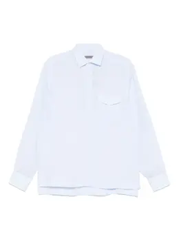 Corneliani: Льняная рубашка 
