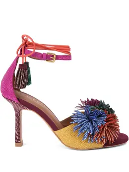 Kurt Geiger London: Многоцветные сандалии 