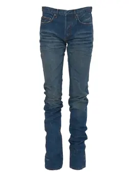 Christian Dior Pre-Owned: Голубые джинсы 