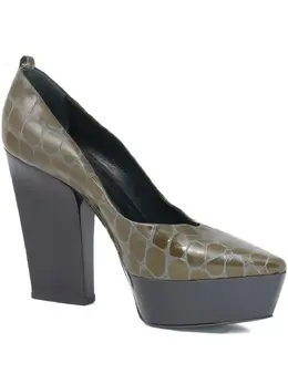 Dolce & Gabbana Pre-Owned: Зелёные туфли 