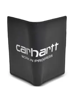 Carhartt WIP: Чёрный кошелёк 
