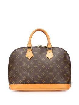 Louis Vuitton Pre-Owned: Коричневая сумка 