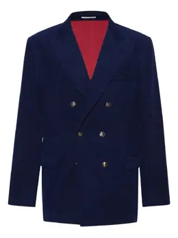 Brunello Cucinelli: Голубые пиджаки 