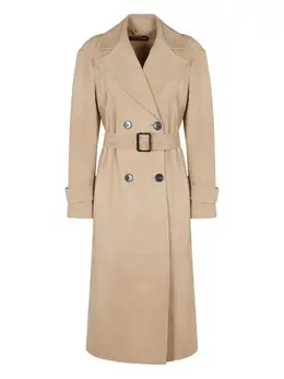 Max Mara: Замшевое пальто 