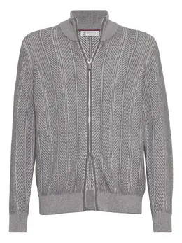 Brunello Cucinelli: Кардиган с длинным рукавом 