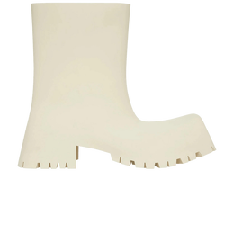 Balenciaga: Белые ботинки 