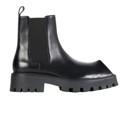 Balenciaga: Чёрные ботинки 