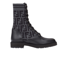 Fendi: Чёрные ботинки  Rockoko