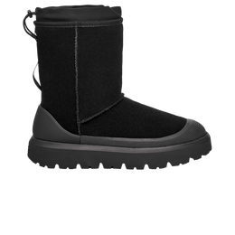 UGG: Чёрные ботинки  Classic Short