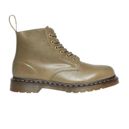 Dr. Martens: Зелёные ботинки 