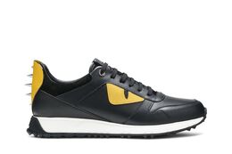 Fendi: Чёрные кроссовки 