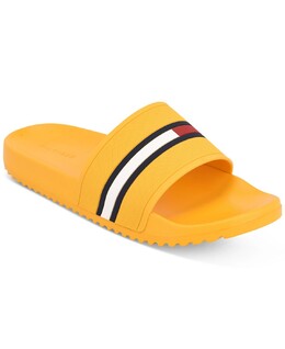 Tommy Hilfiger: Жёлтые шлёпанцы 