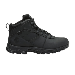 Timberland: Чёрные ботинки 