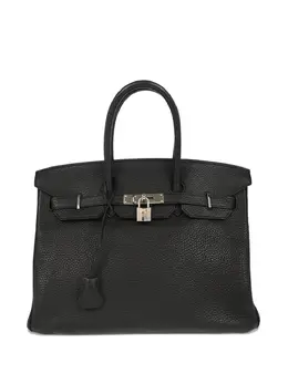 Hermès Pre-Owned: Чёрная сумка 