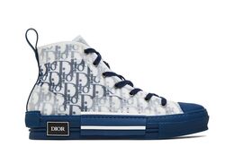 Dior: Голубые кроссовки 