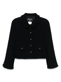 CHANEL Pre-Owned: Синяя куртка 