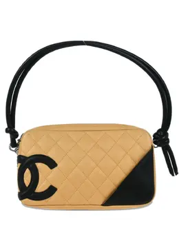 CHANEL Pre-Owned: Бежевая сумка 