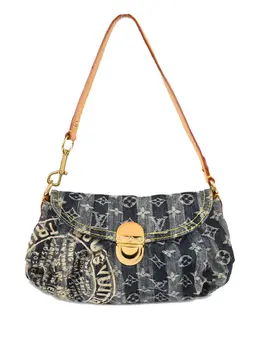 Louis Vuitton Pre-Owned: Голубая сумка 