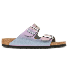Birkenstock: Фиолетовые сандалии  Arizona Birko Flor