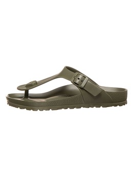 Birkenstock: Сандалии  Gizeh цвета хаки