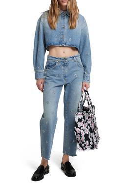 MSGM: Джинсовая блуза 