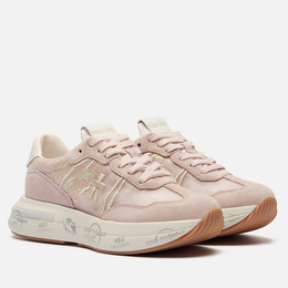 Premiata: Розовые кроссовки 