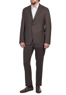 CORNELIANI: Коричневый костюм 