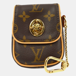 Louis Vuitton: Коричневая сумка  Pochette