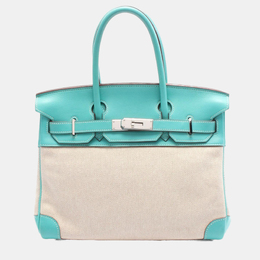 Hermes: Бежевая сумка  Birkin 30