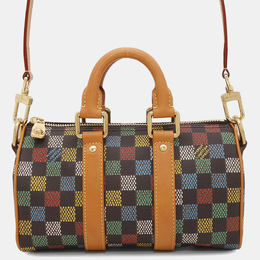 Louis Vuitton: Многоцветная сумка  Keepall
