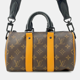 Louis Vuitton: Коричневая сумка  Keepall