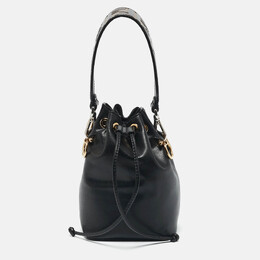 Fendi: Чёрная сумка  Mon Tresor