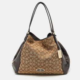 Coach: Коричневая сумка 