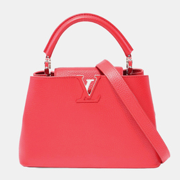 Louis Vuitton: Красная сумка на руку 