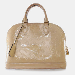 Louis Vuitton: Бежевая сумка 