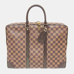 Louis Vuitton: Коричневая сумка 