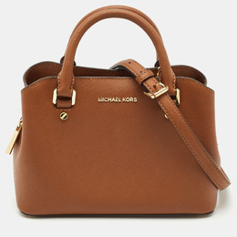 MICHAEL Michael Kors: Коричневая сумка 
