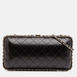 Chanel: Чёрный клатч 