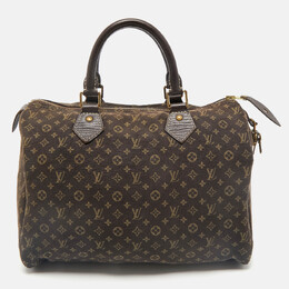 Louis Vuitton: Коричневая сумка  Speedy 30