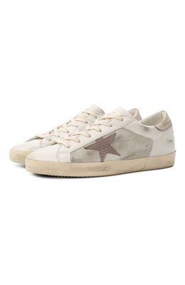 Golden Goose Deluxe Brand: Белые кеды  Super Star