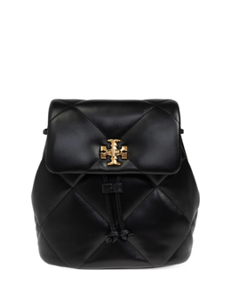 Tory Burch: Чёрный рюкзак  Virginia