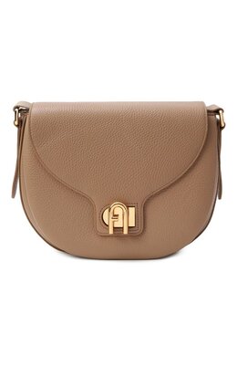 Furla: Бежевая сумка 