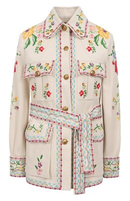 Valentino: Хлопковый жакет 