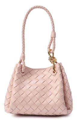 Bottega Veneta: Розовая сумка 