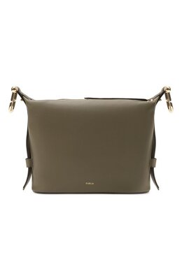 Furla: Сумка цвета хаки 