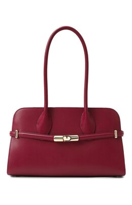 Furla: Бордовая сумка 