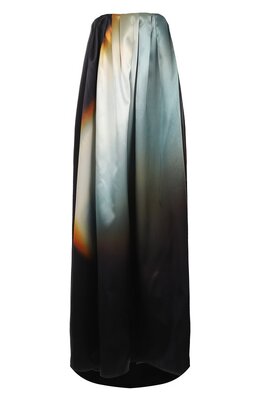 Jil Sander: Атласное платье 